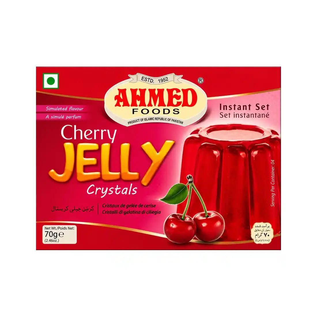 Ahmed Cherry Jelly Crystals – Gelatin Ka Jelly