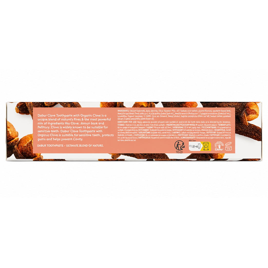 Clove Toothpaste Organic