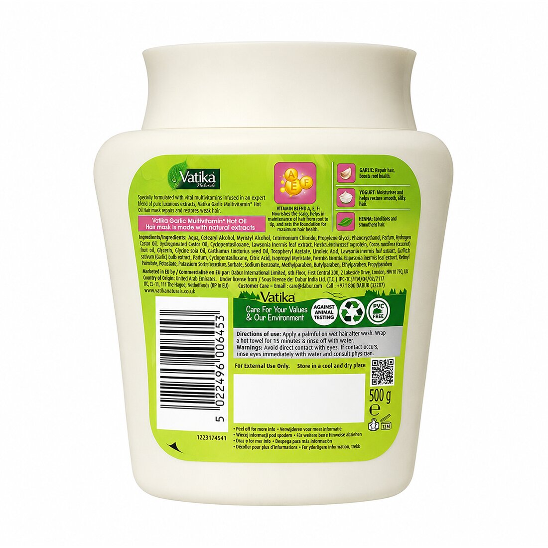 Multivitamin Hot Oil Hair Mask Garlic