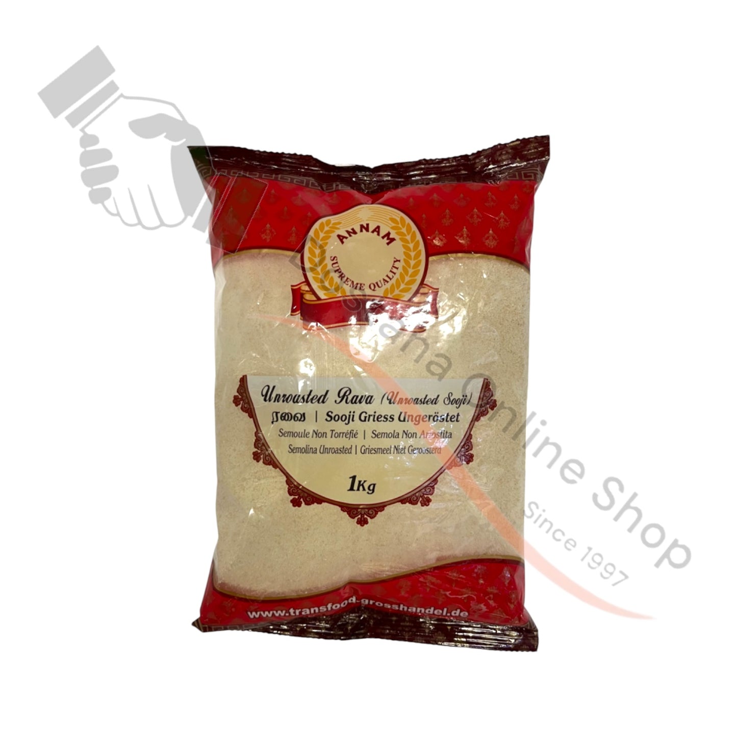 Annam Unroasted Rava - Ungebratene Sooji