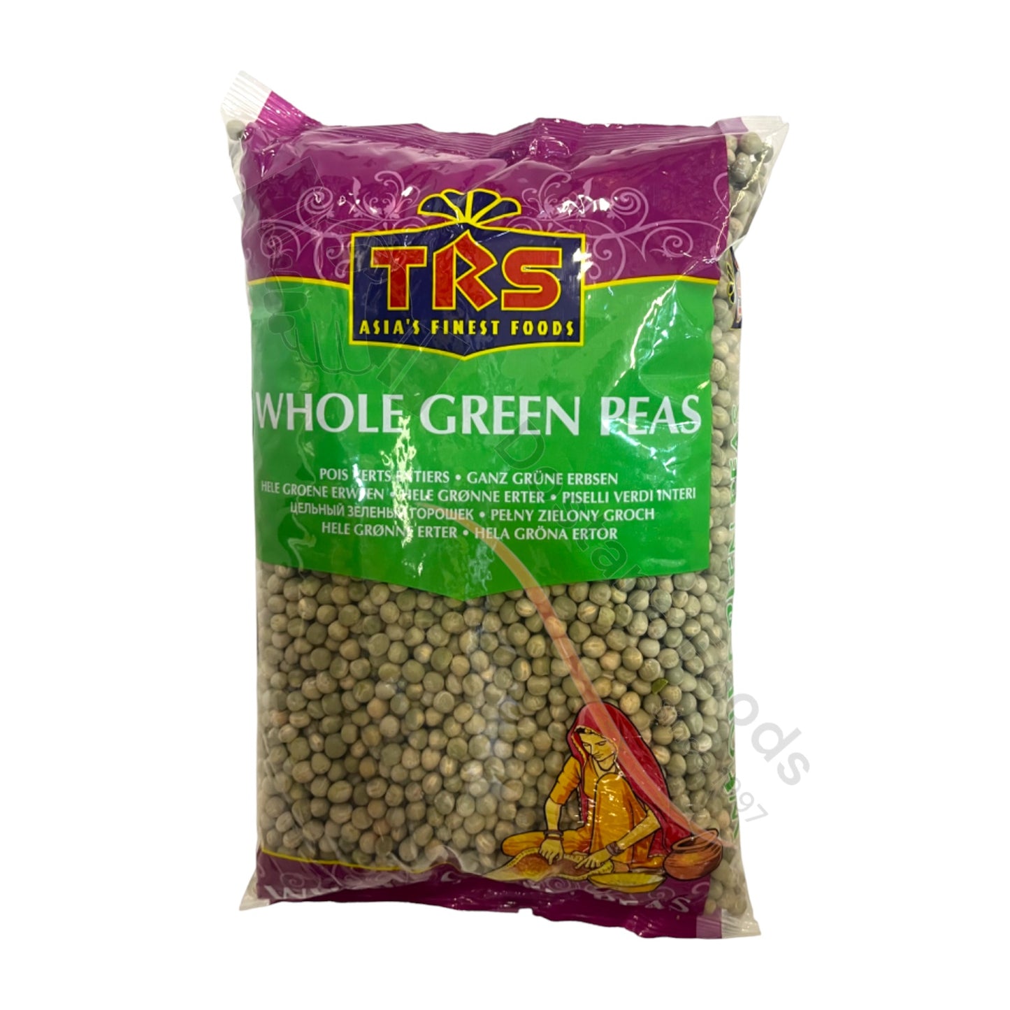 Whole Green Peas - Hari Matar