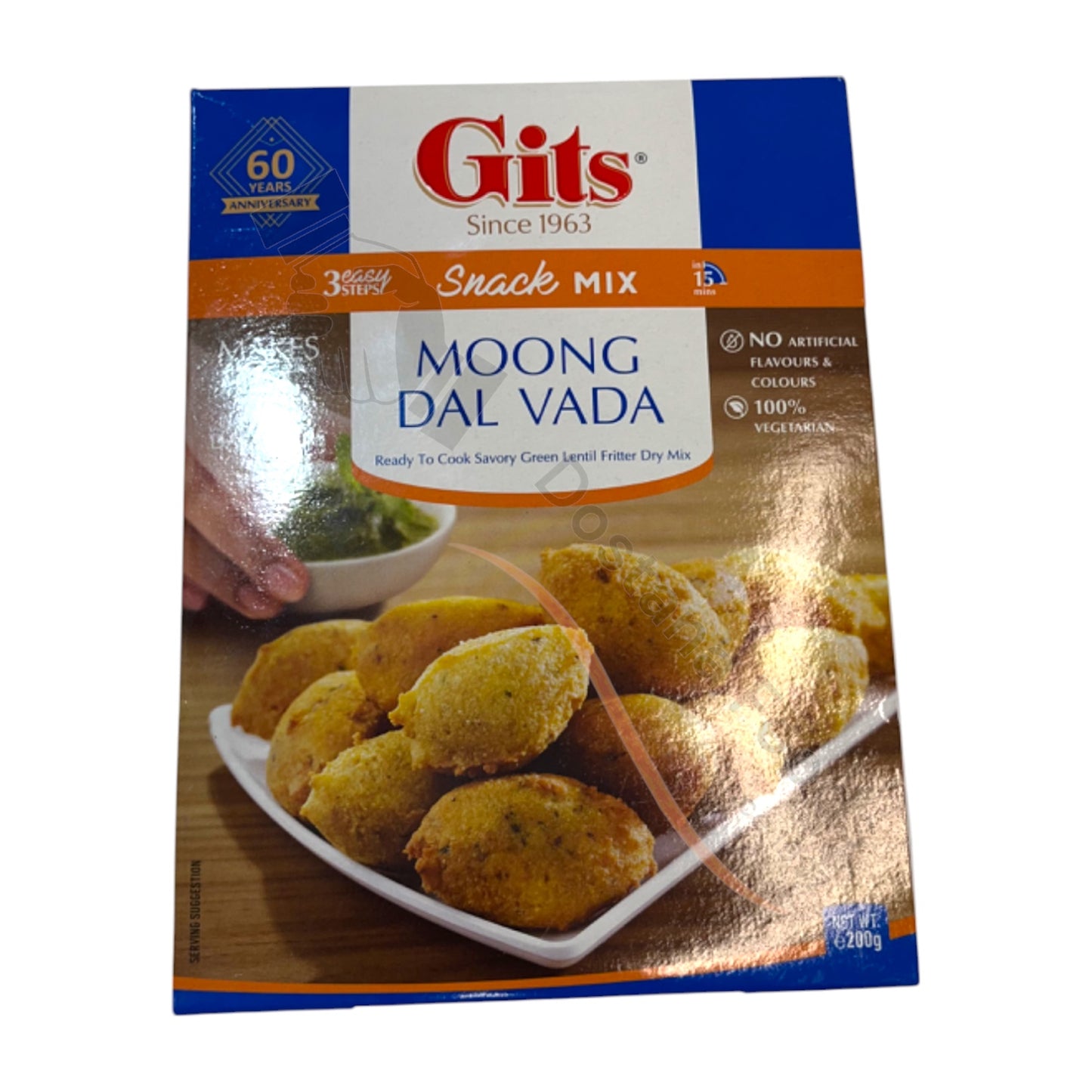 Gits Moong Dal Vada Mix (Mischung für knusprige Bällchen aus Mung-Linsen)