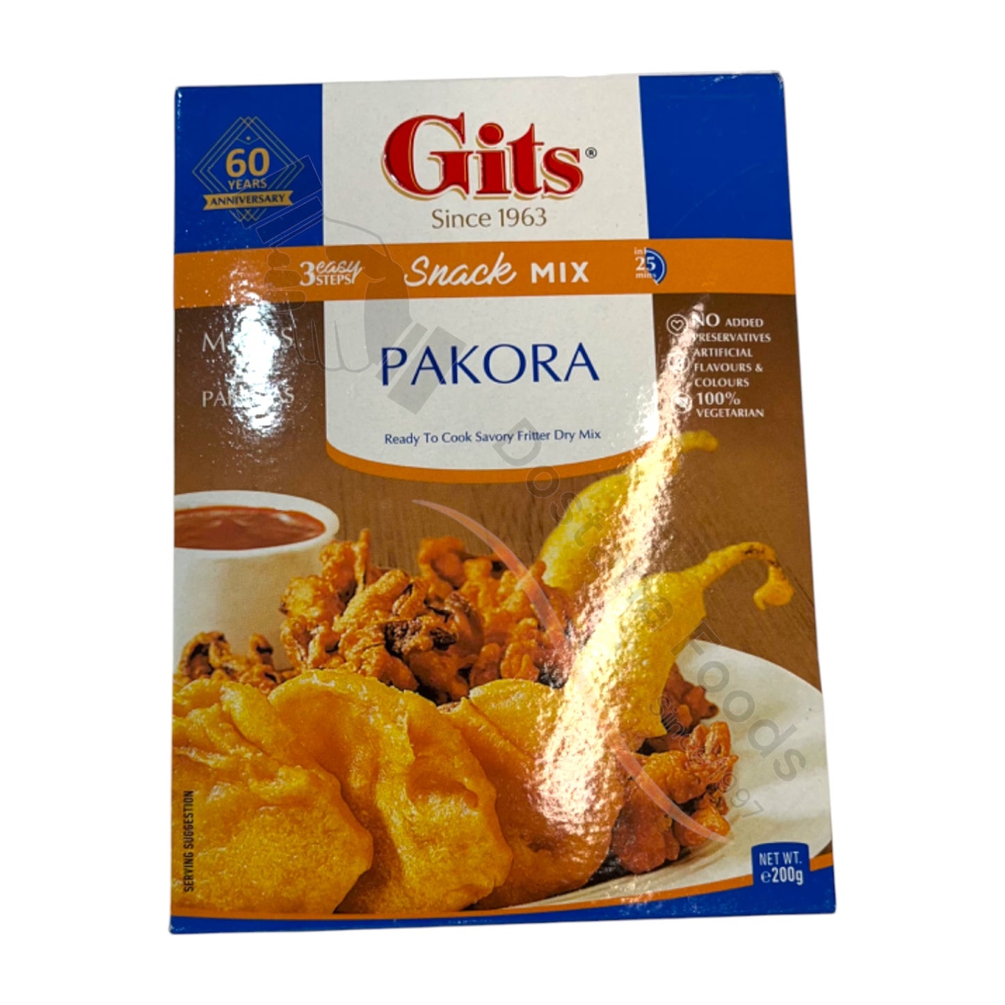 Gits Pakora Mix (mixture for fried vegetable balls in chickpea flour batter)
