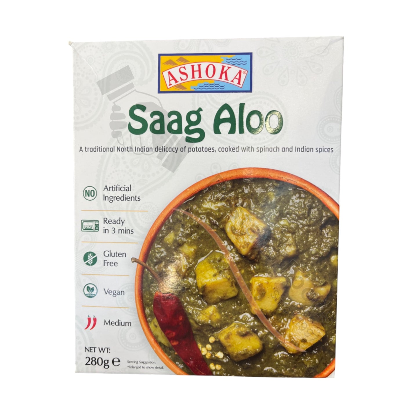 Ashoka Saag Aloo