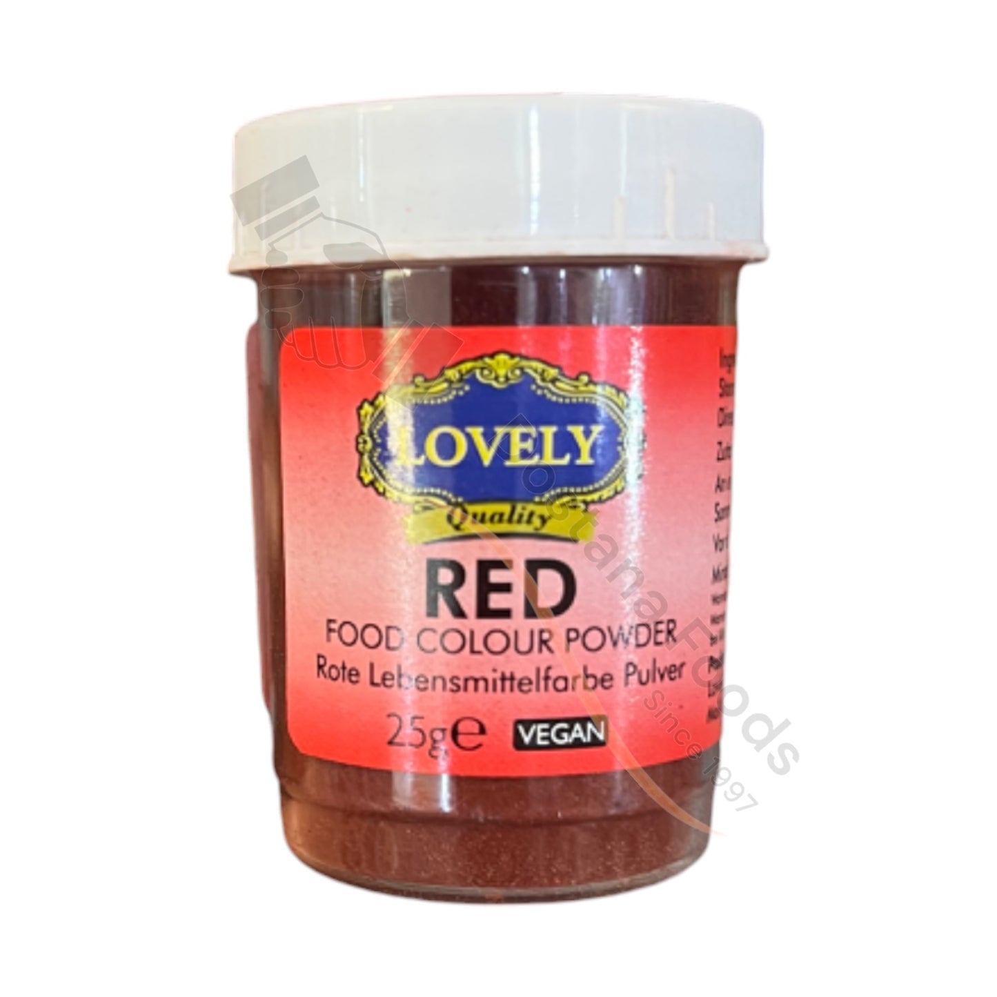 Lebensmittelfarbe Pulver Rot