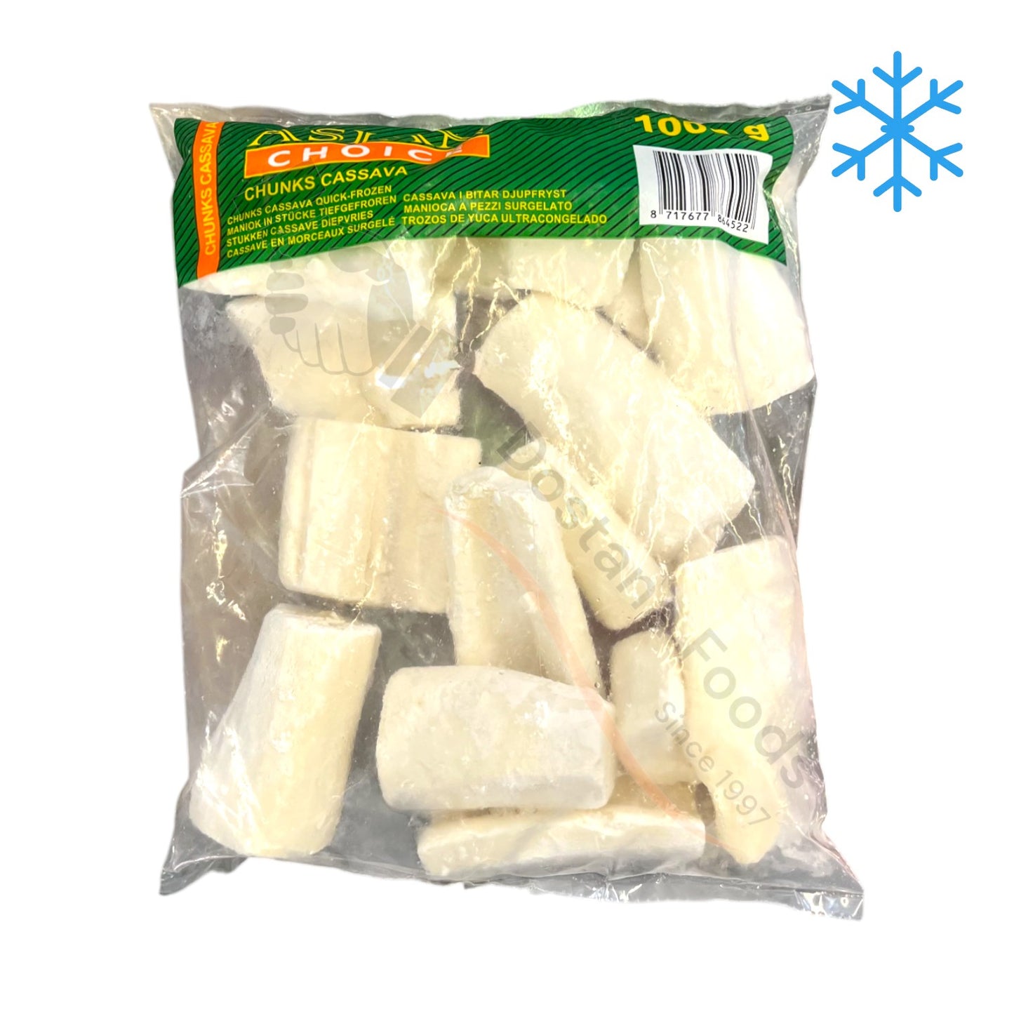 Frozen Cassava Chunks