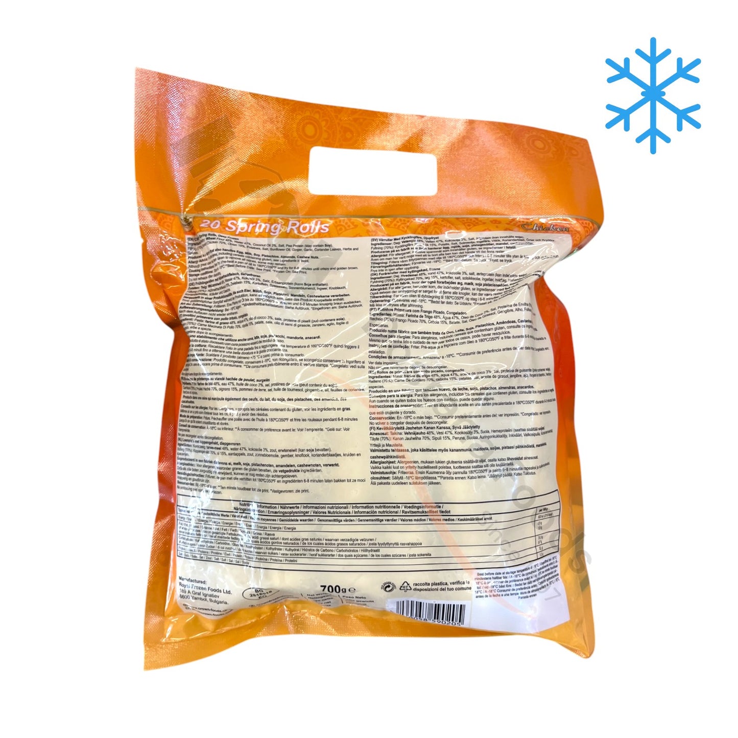 Frozen Spring Rolls Chicken