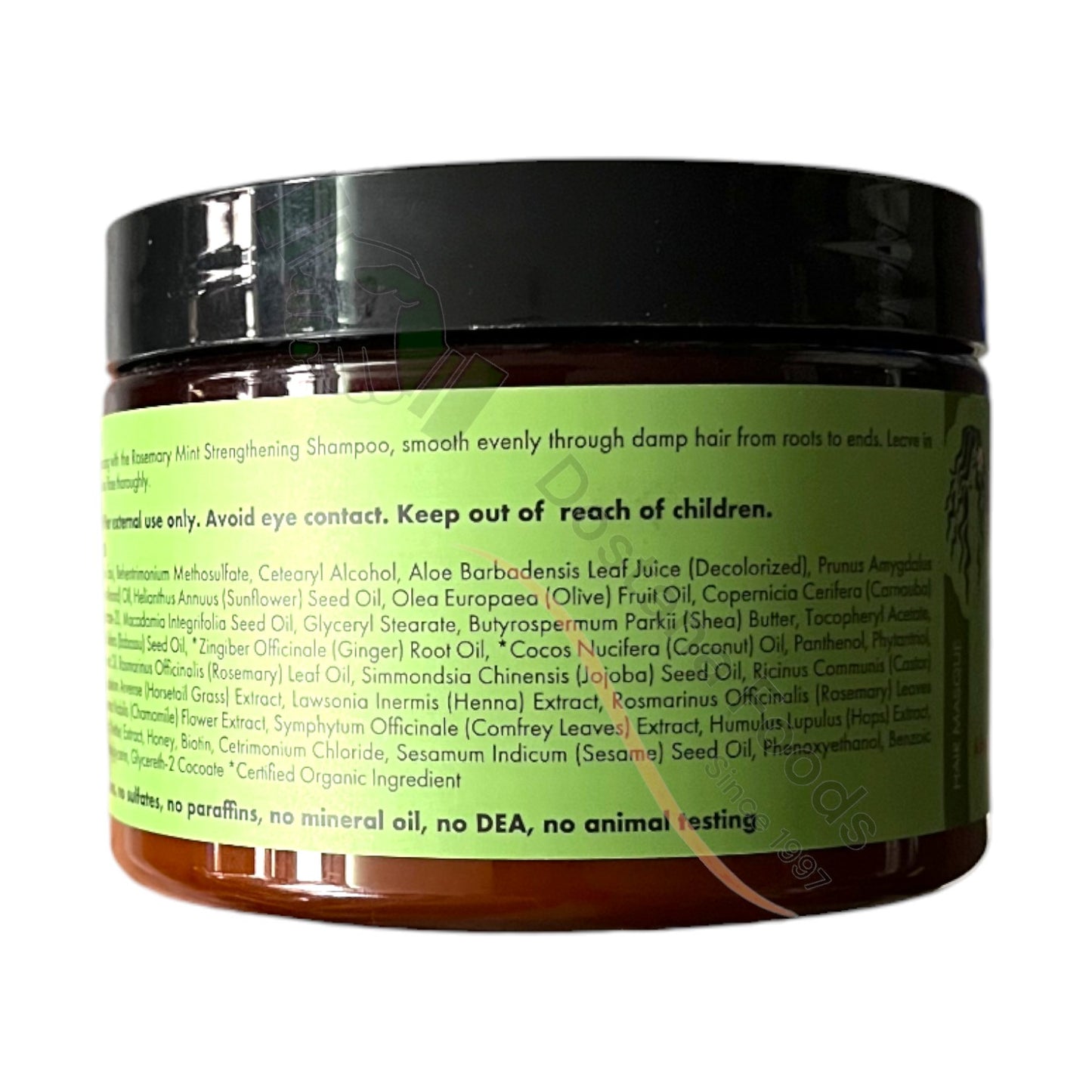 Rosemary Mint Strengthening Hair Masque