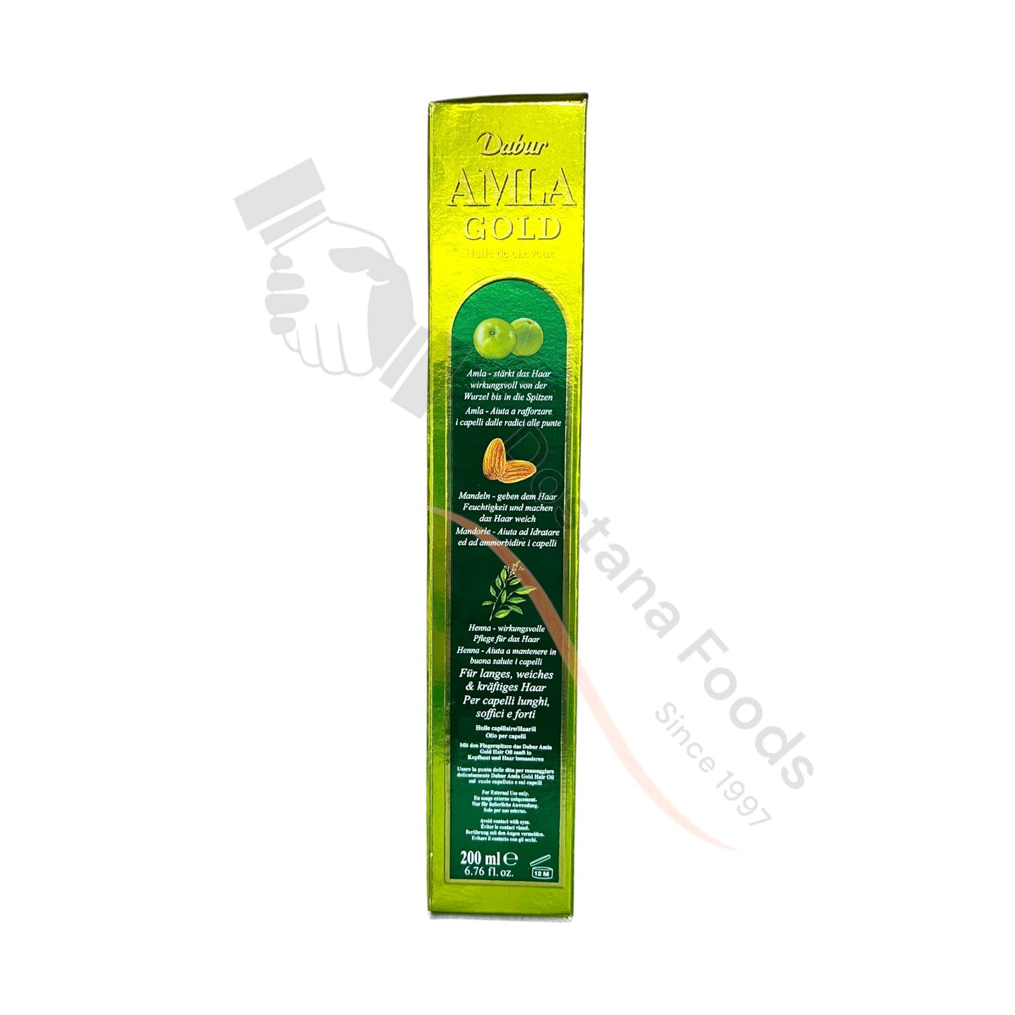 Amla Gold Hair Oil Almonds