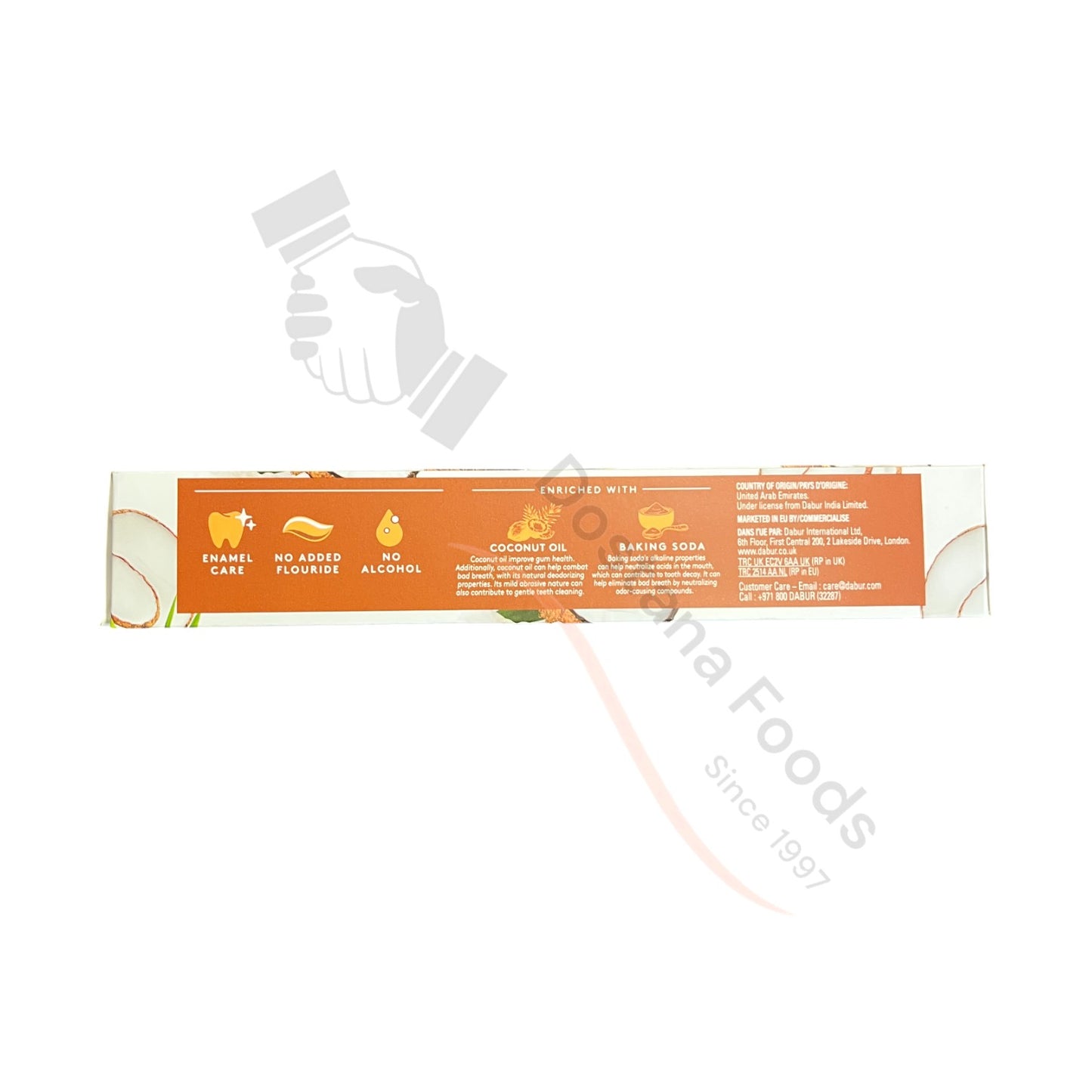 Whitening + Deep Cleaning Toothpaste Coconut Oil + Baking Soda