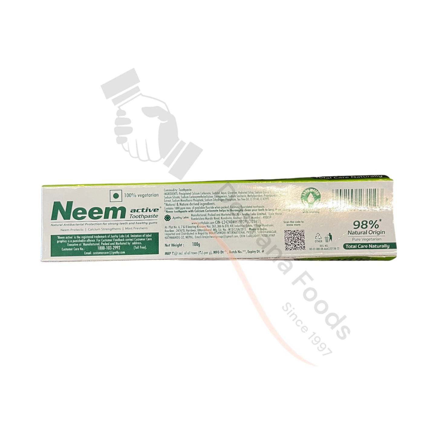 98% Neem Toothpaste