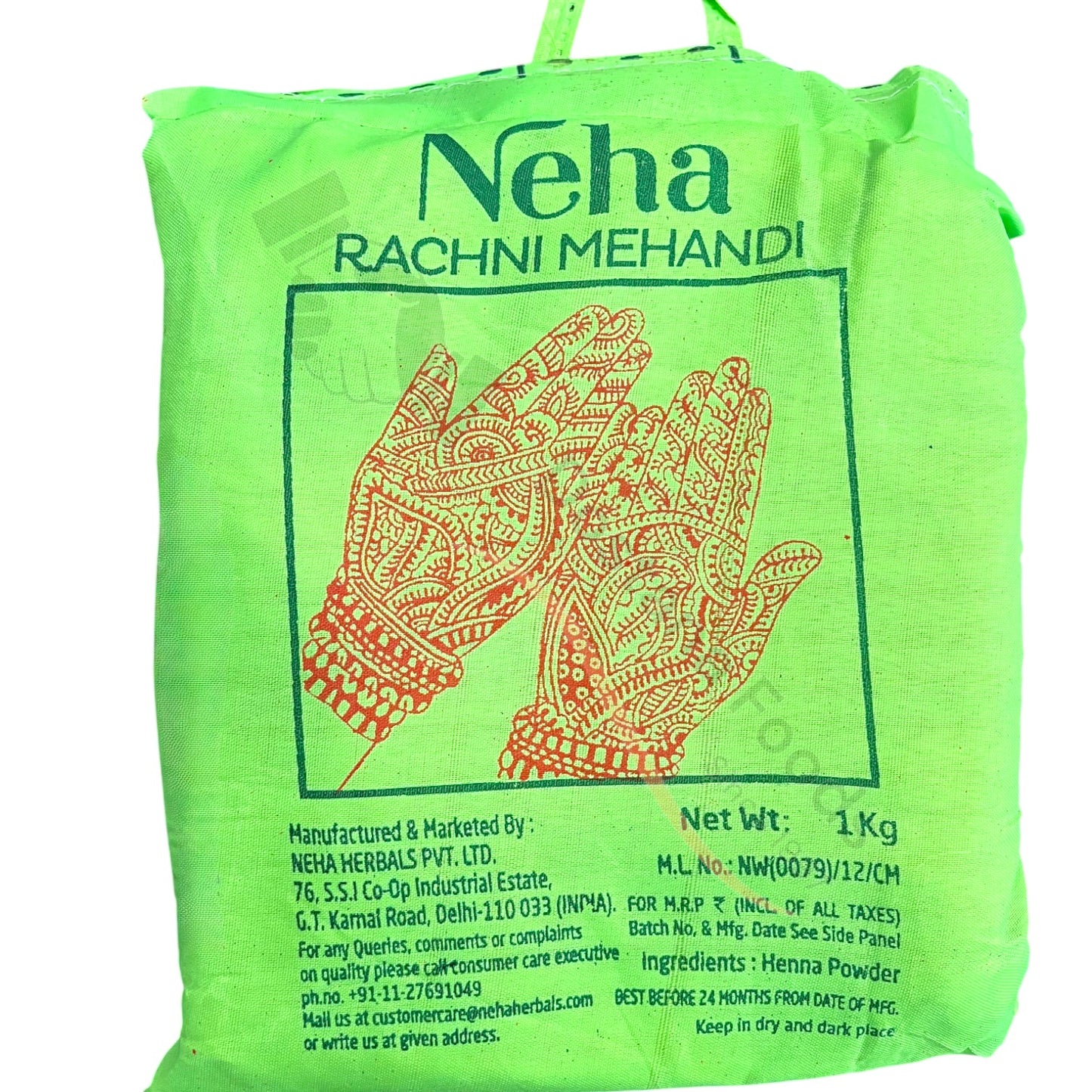 100% Pure Mehandi - Henna - Mehndi