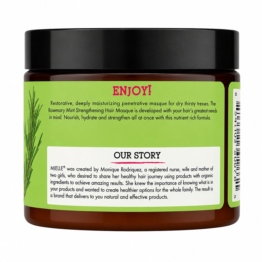 Rosemary Mint Strengthening Hair Masque