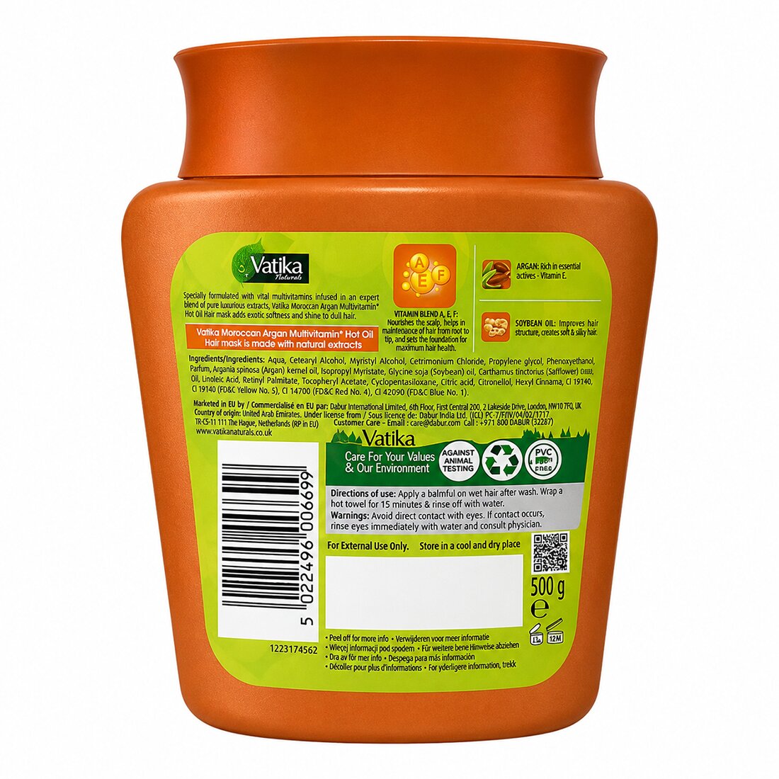 Multivitamin Hot Oil Hair Mask Moroccan Argan