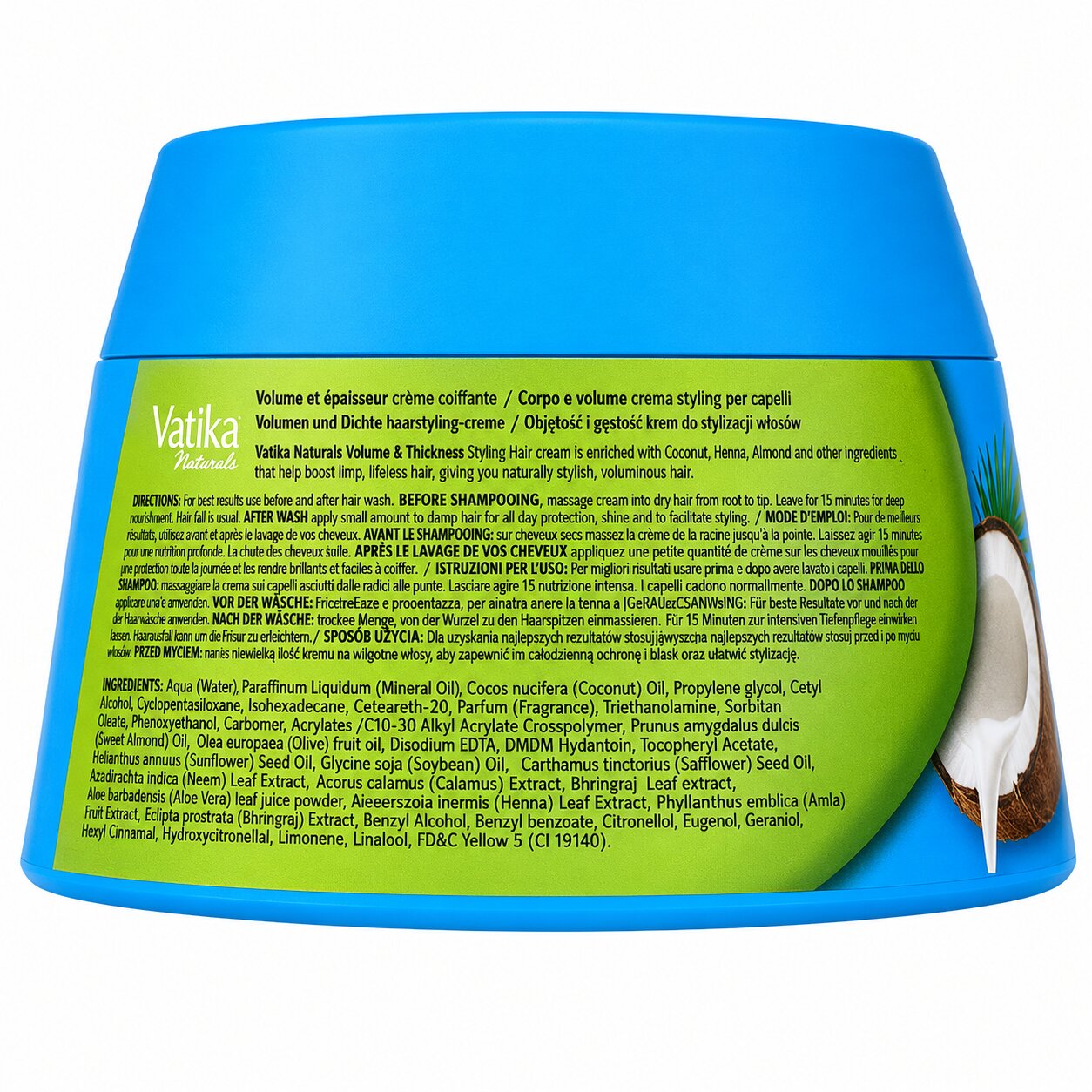 Hair Cream Coconut Henna Almond