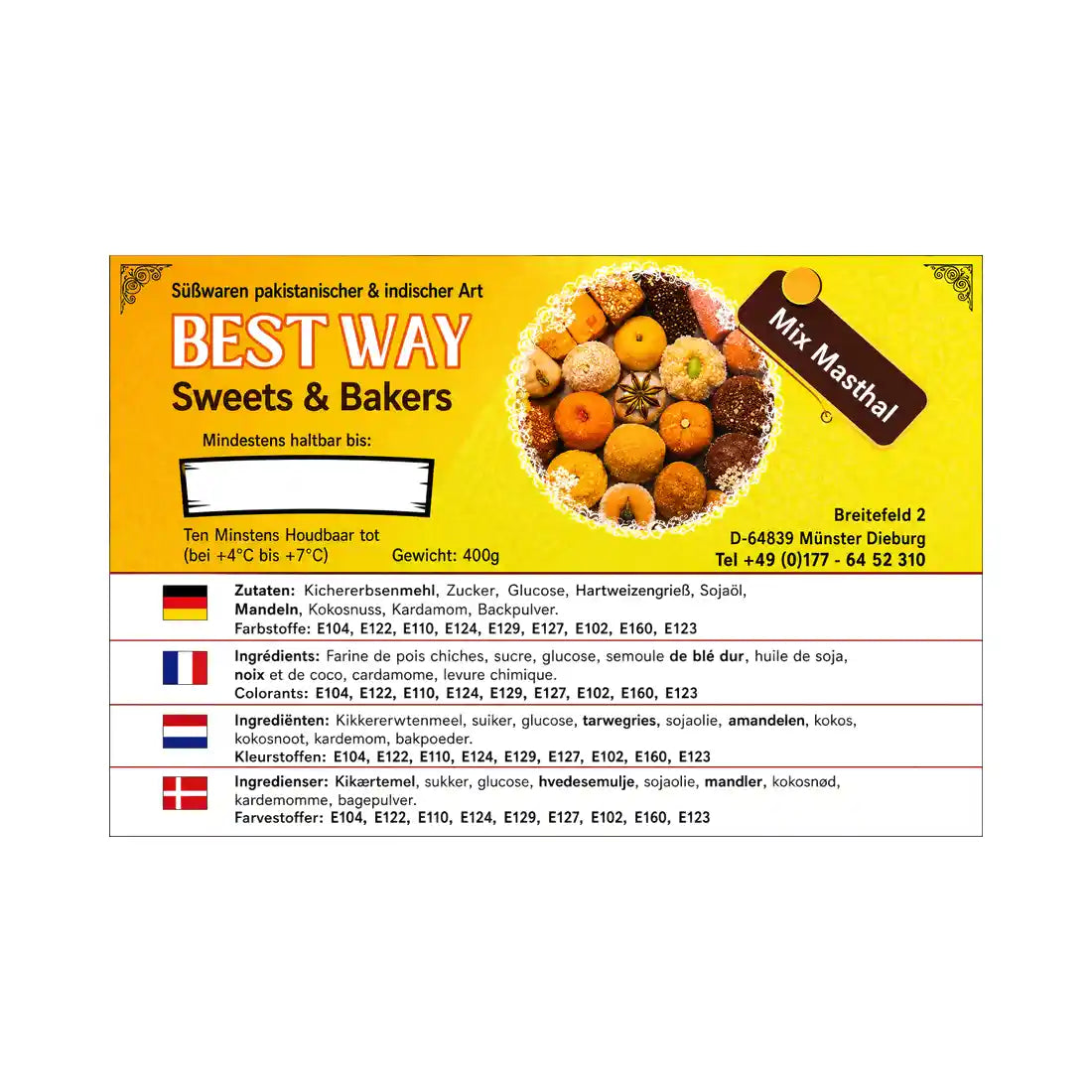 Mix Mithai – Assorted Indian Sweets