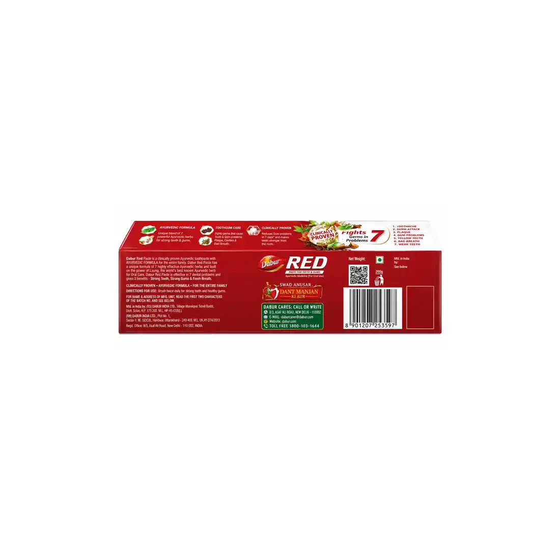 Red Toothpaste