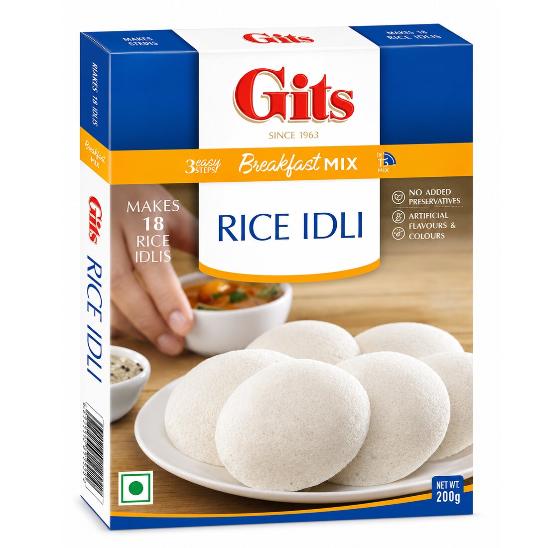 Gits Rice Idli Mix (Mischung für gedämpfte Reiskuchen)