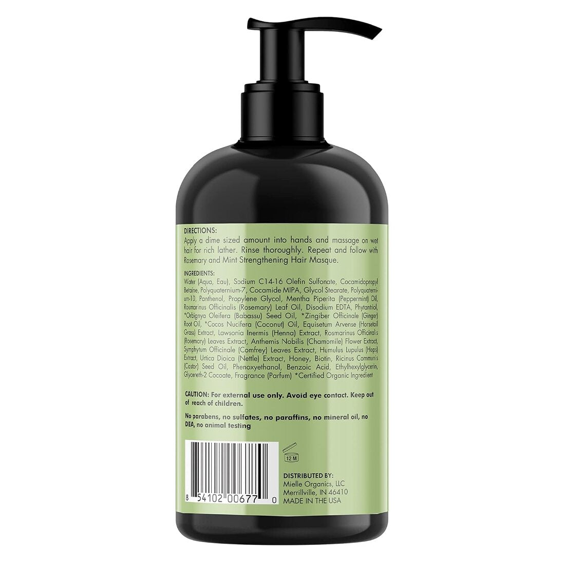 Rosemary Mint Blend Strengthening Shampoo