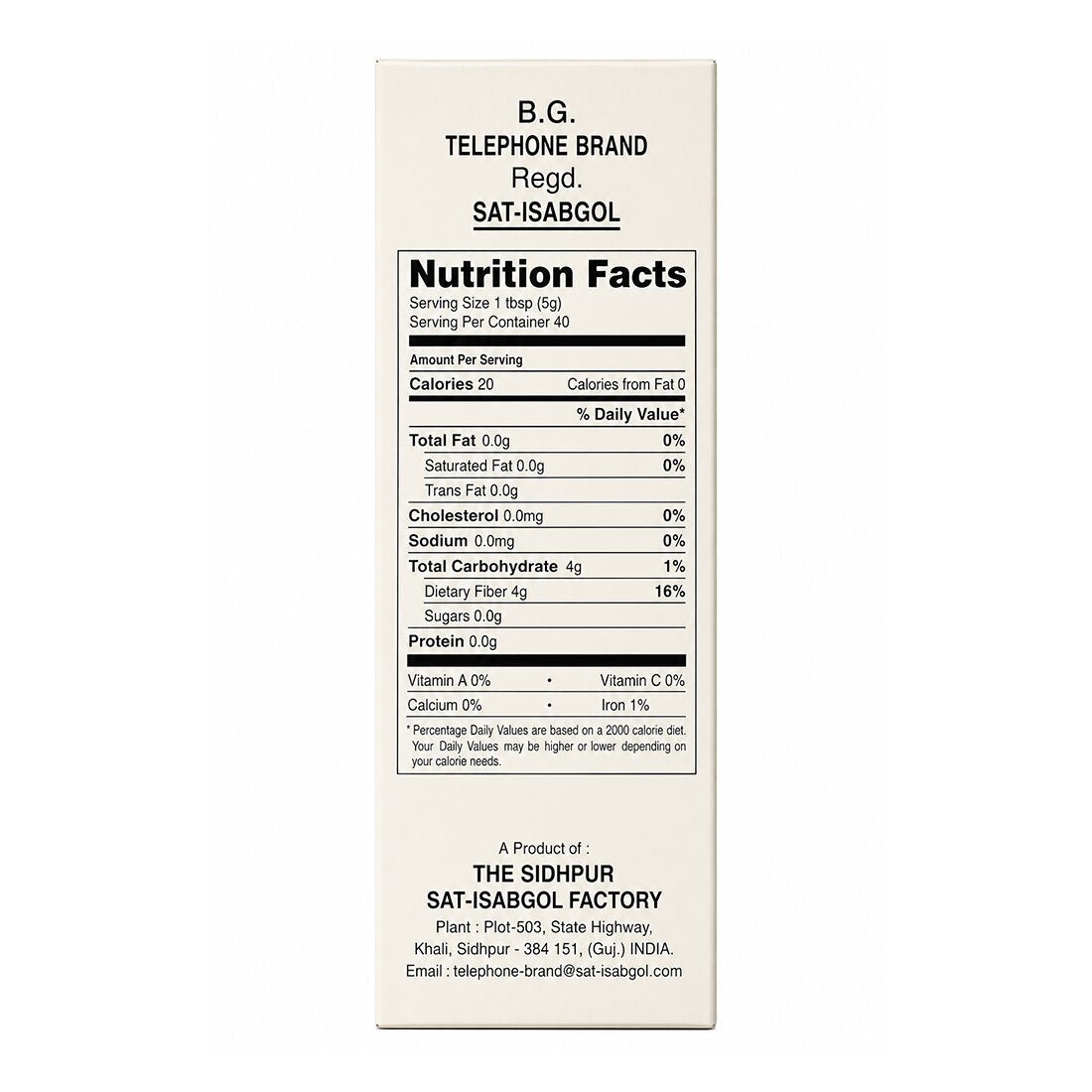 Sat - Isabgol Ka Chilka - Psyllium husks