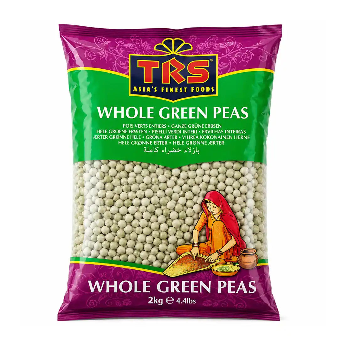 Whole Green Peas - Hari Matar