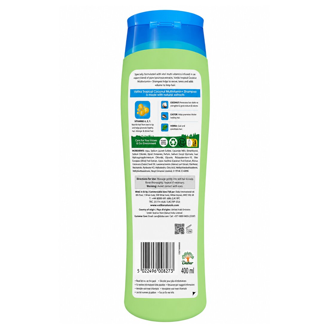 Multivitamin Shampoo Tropical Coconut