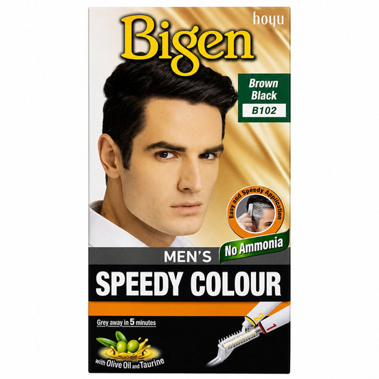 Mens Speedy Hair Colour Brown Black Nr. 102