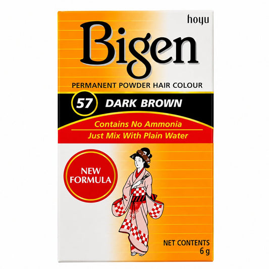 Permanent Powder Hair Colour Dark Brown Nr. 57