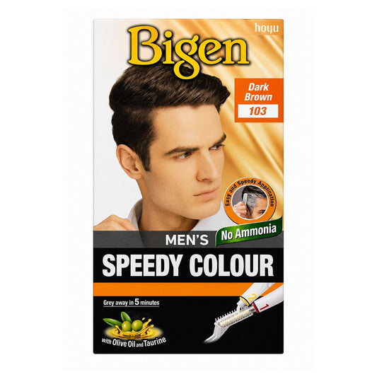 Mens Speedy Hair Colour Dark Brown Nr. 103