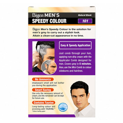 Mens Speedy Hair Colour Natural Black Nr. 101