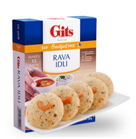 Gits Rava Idli Mix (Mischung für gedämpfte Grießkuchen)