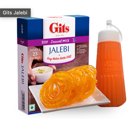 Gits Jalebi Mix – Backmischung für indische Zuckersirup-Kringel