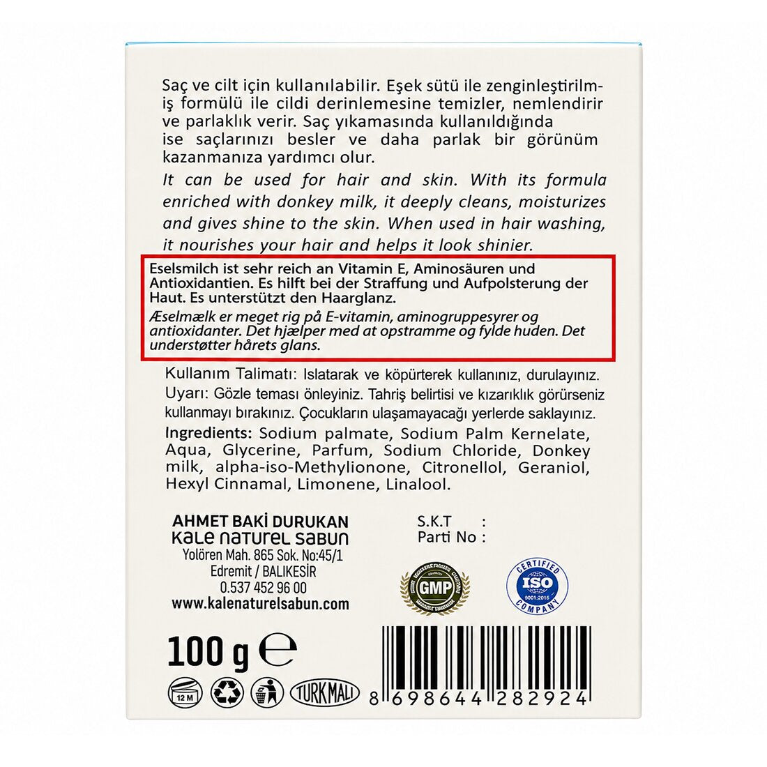 Donkey Milk Soap - Donkey Soap