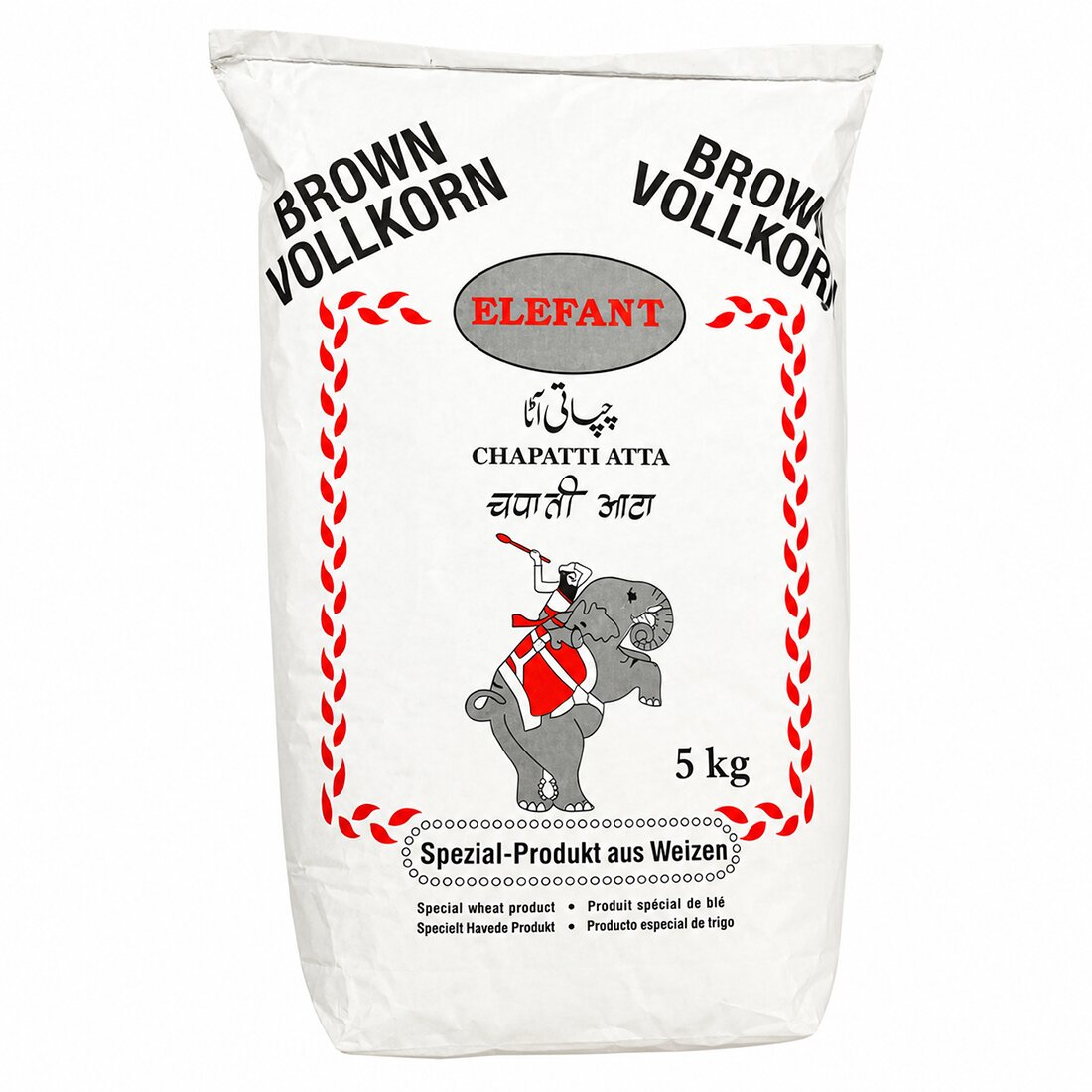 Elephant Chapati Atta - Brown