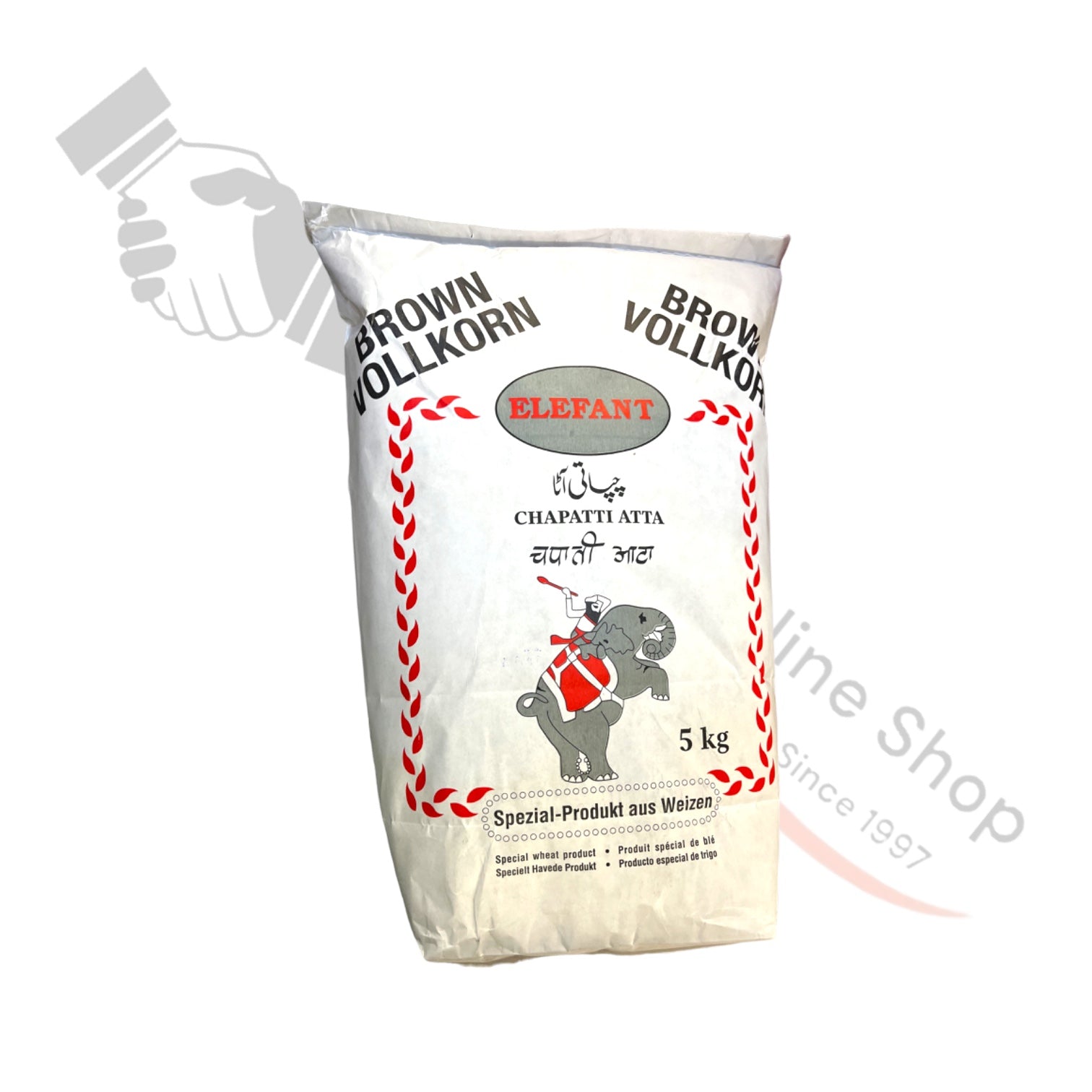 Elephant Chapati Atta Brown online in Germany