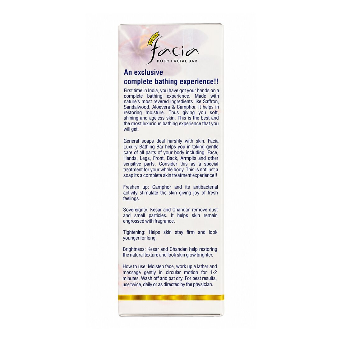 Body Facial Bar Soap