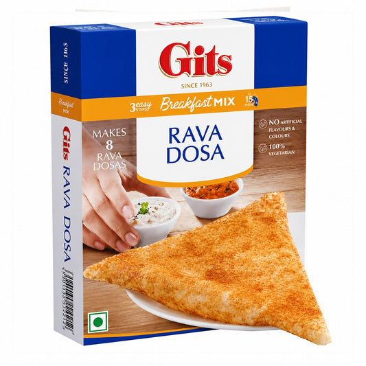 Gits Rava Dosa Mix (Mischung für knusprige Pfannkuchen aus Grieß)