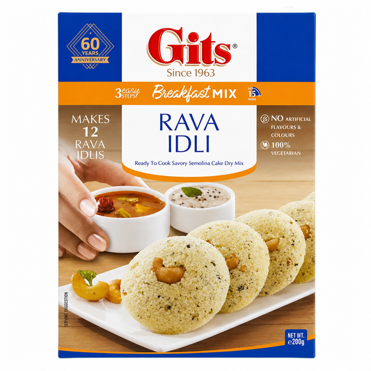 Gits Rava Idli Mix (Mischung für gedämpfte Grießkuchen)
