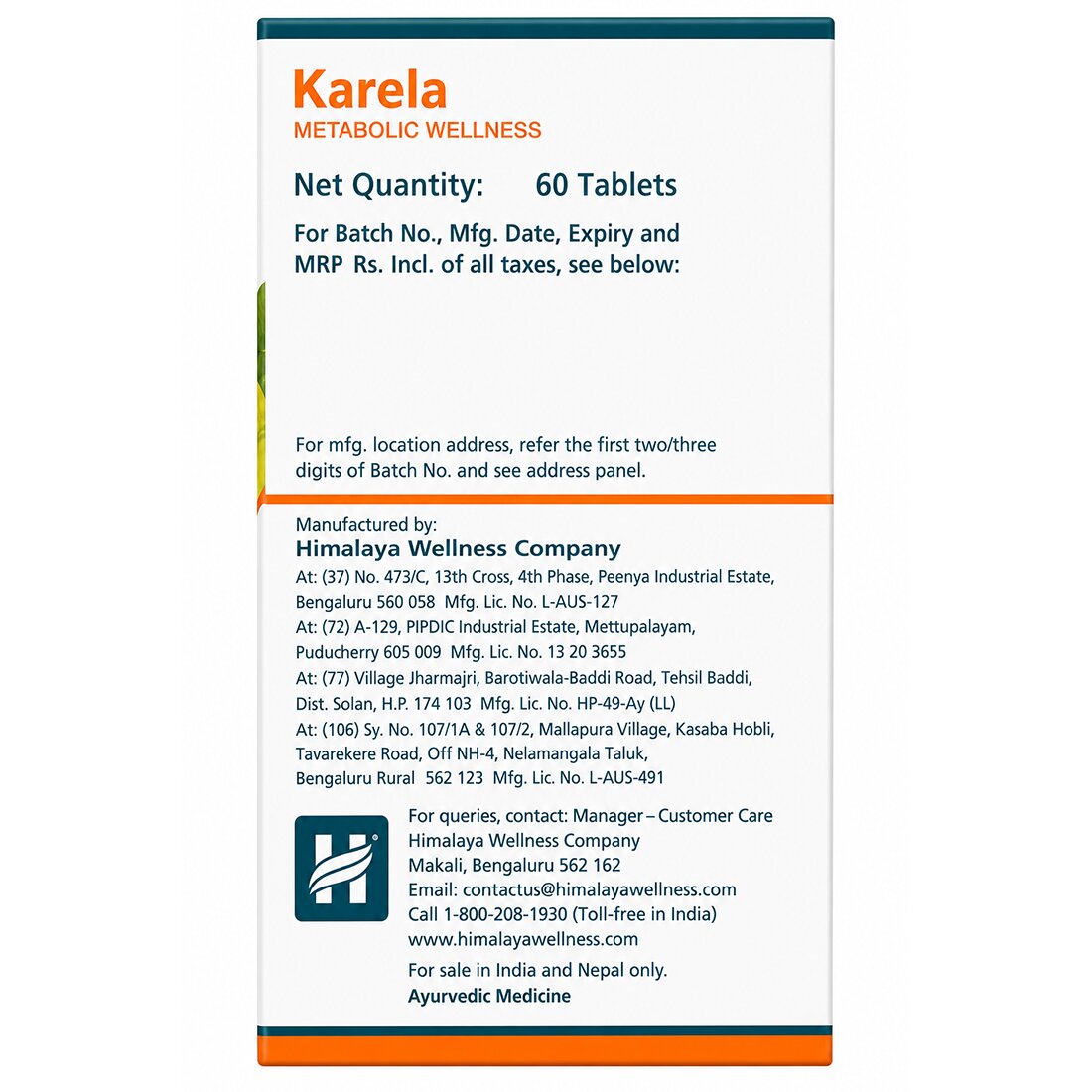 Karela Tablets - Bitter Gourd