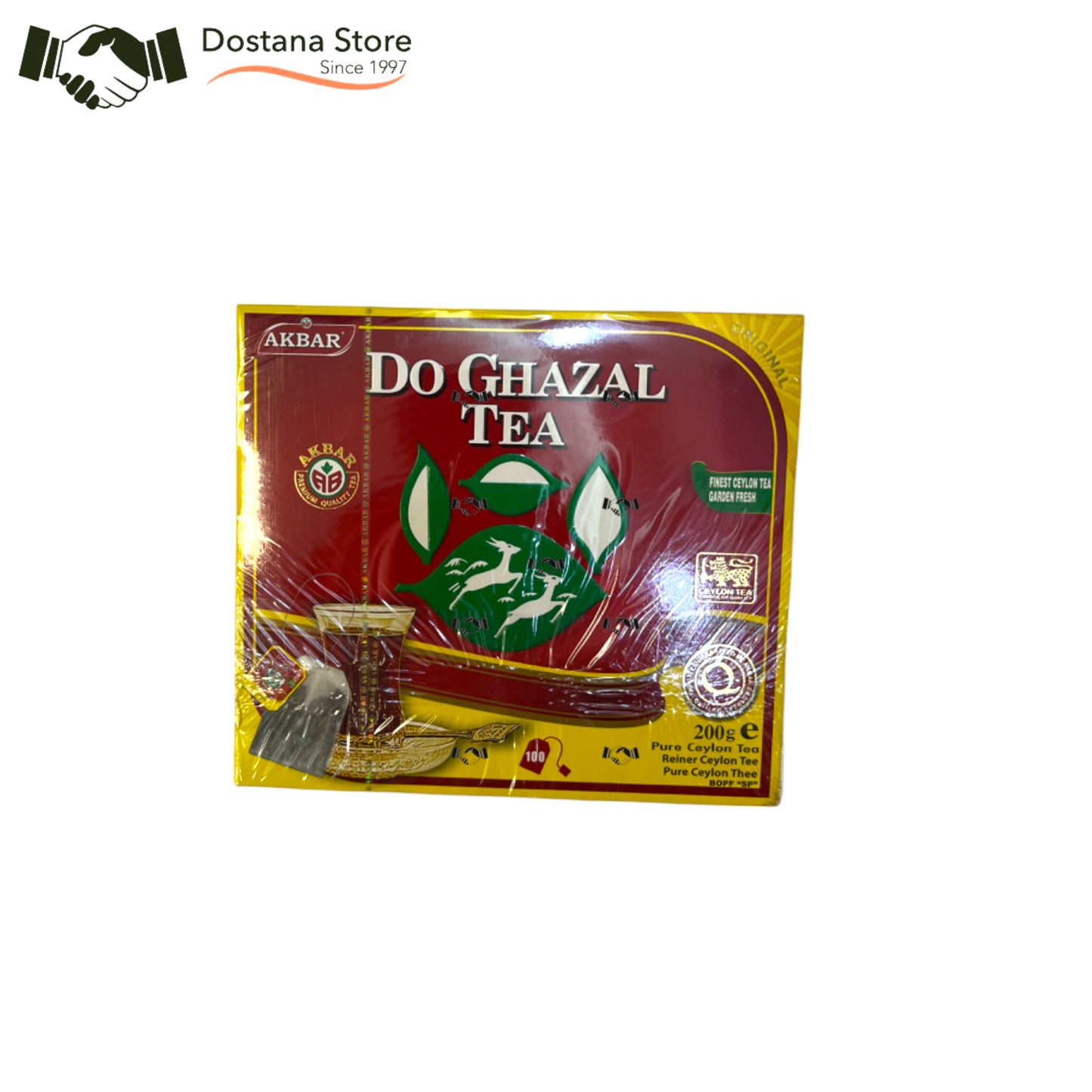 Do Ghazal Tea Pure Ceylon Bags – Lanka Wali Chai