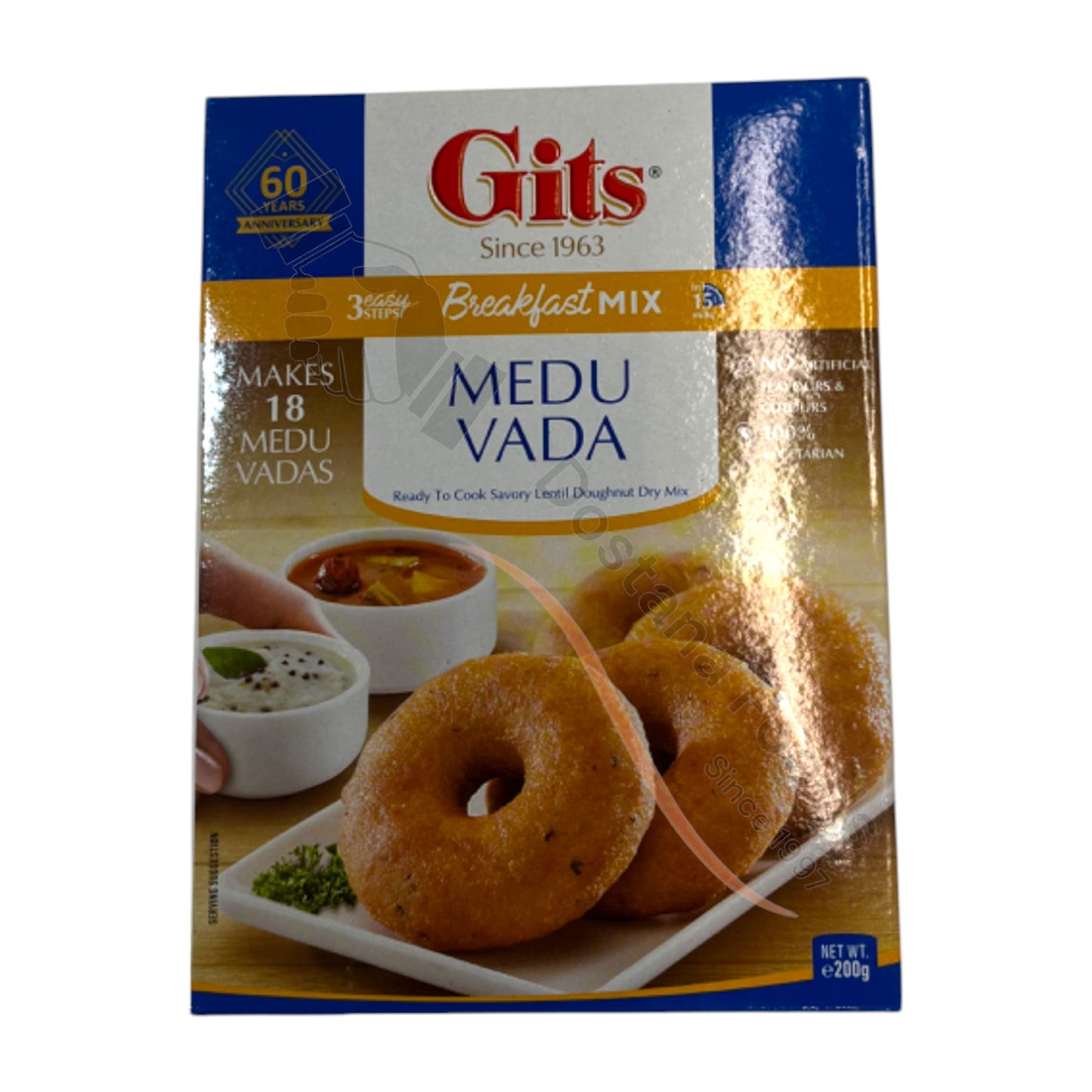 Gits Medu Vada Mix (mixture for deep-fried lentil balls in donut shape)