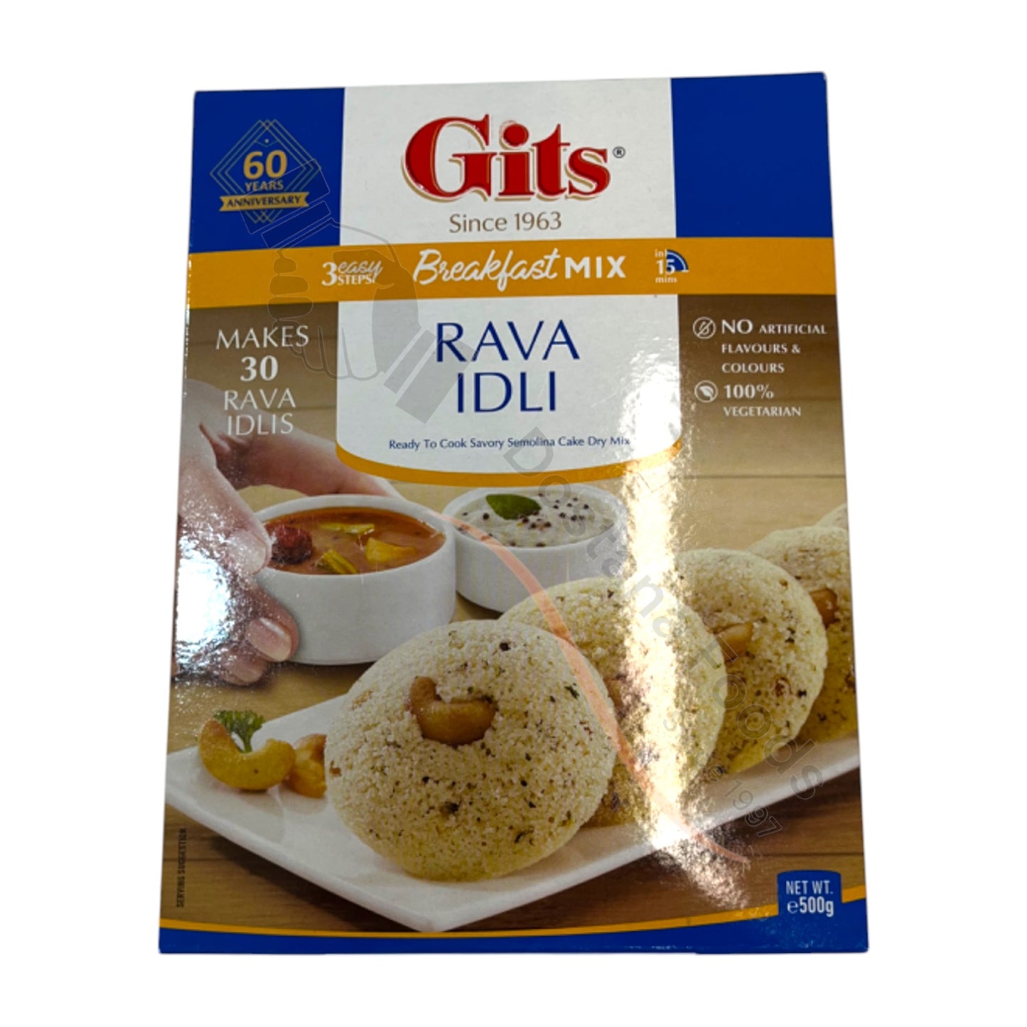 Gits Rava Idli Mix (Mischung für gedämpfte Grießkuchen)