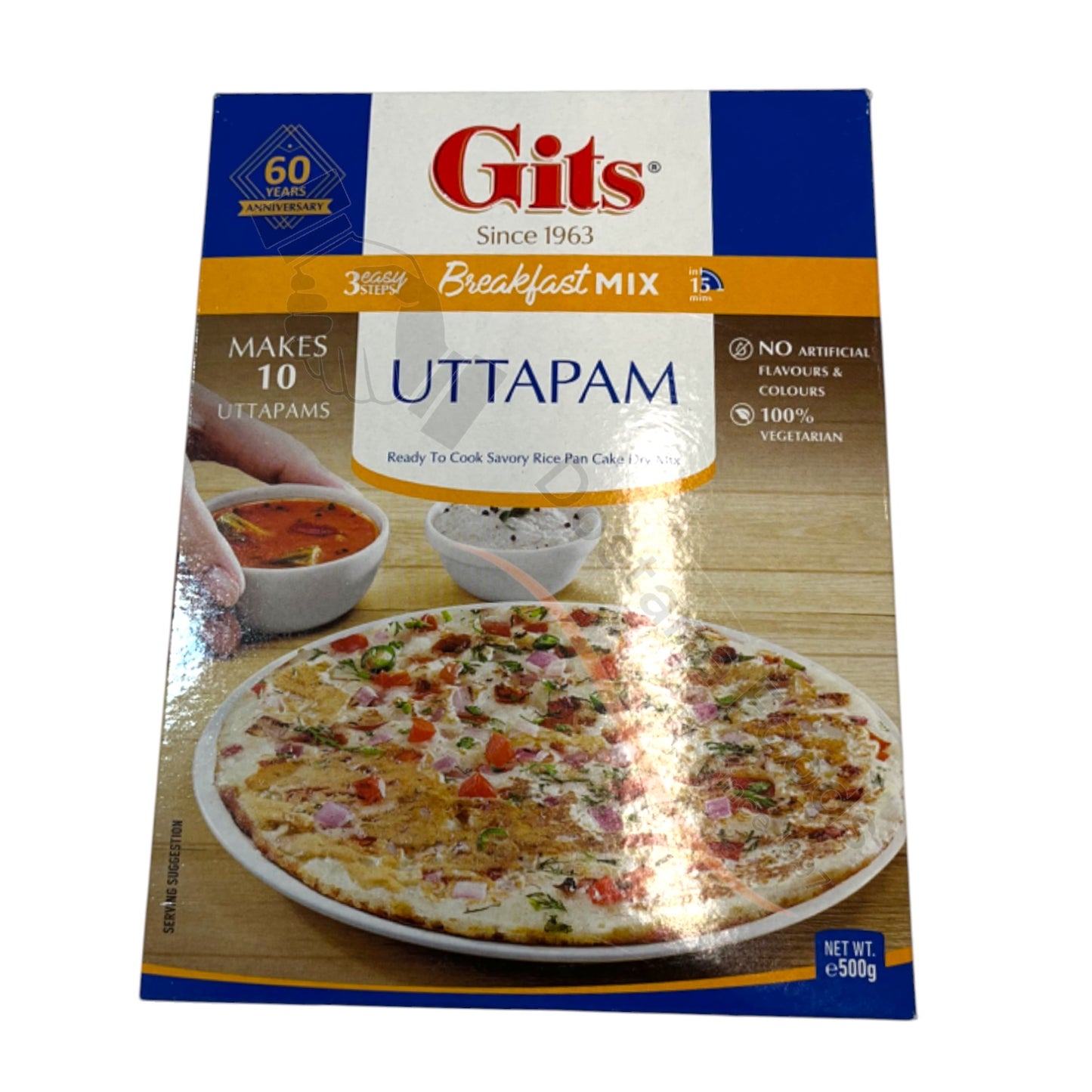Gits Uttapam Mix (mixture for Indian pancakes with vegetable topping)