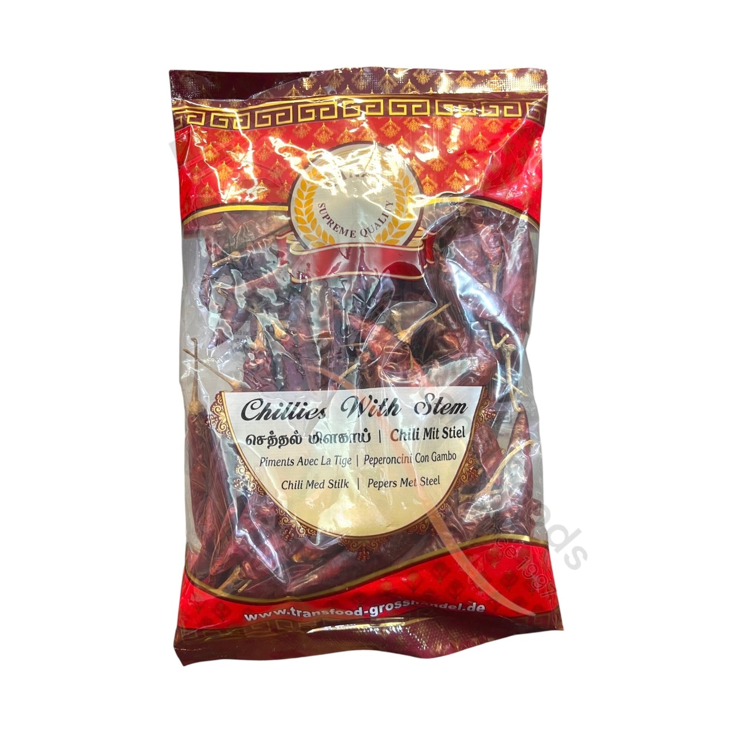 Chillies With Stem – Hari Sukhi Mirch