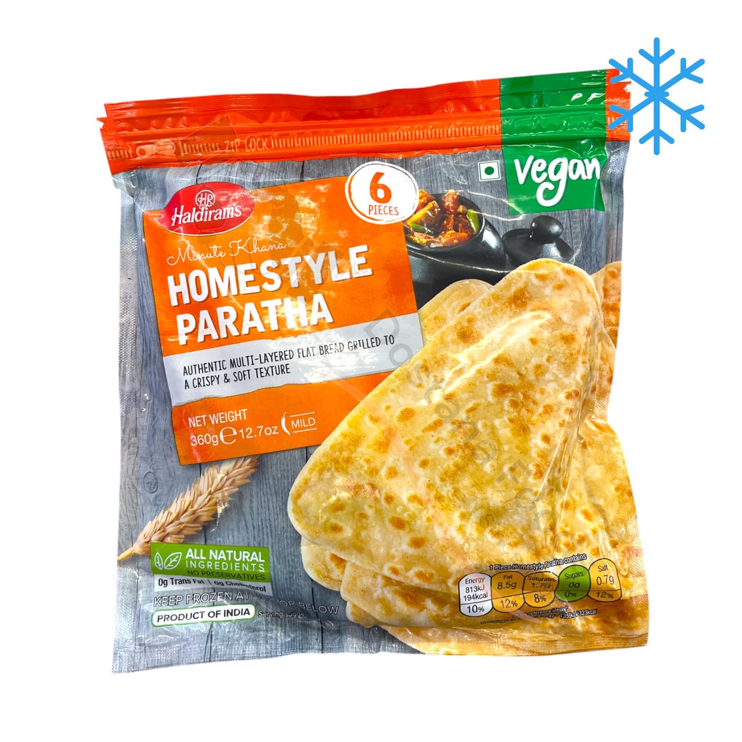 Frozen Homestyle Paratha