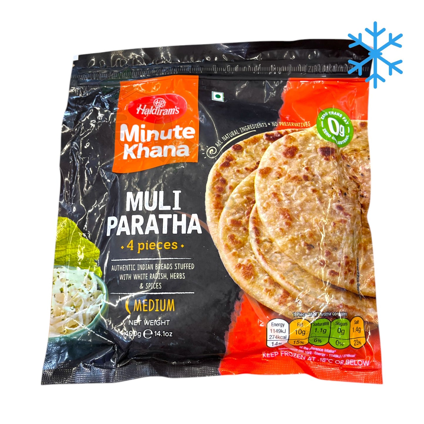 Frozen Mule Paratha