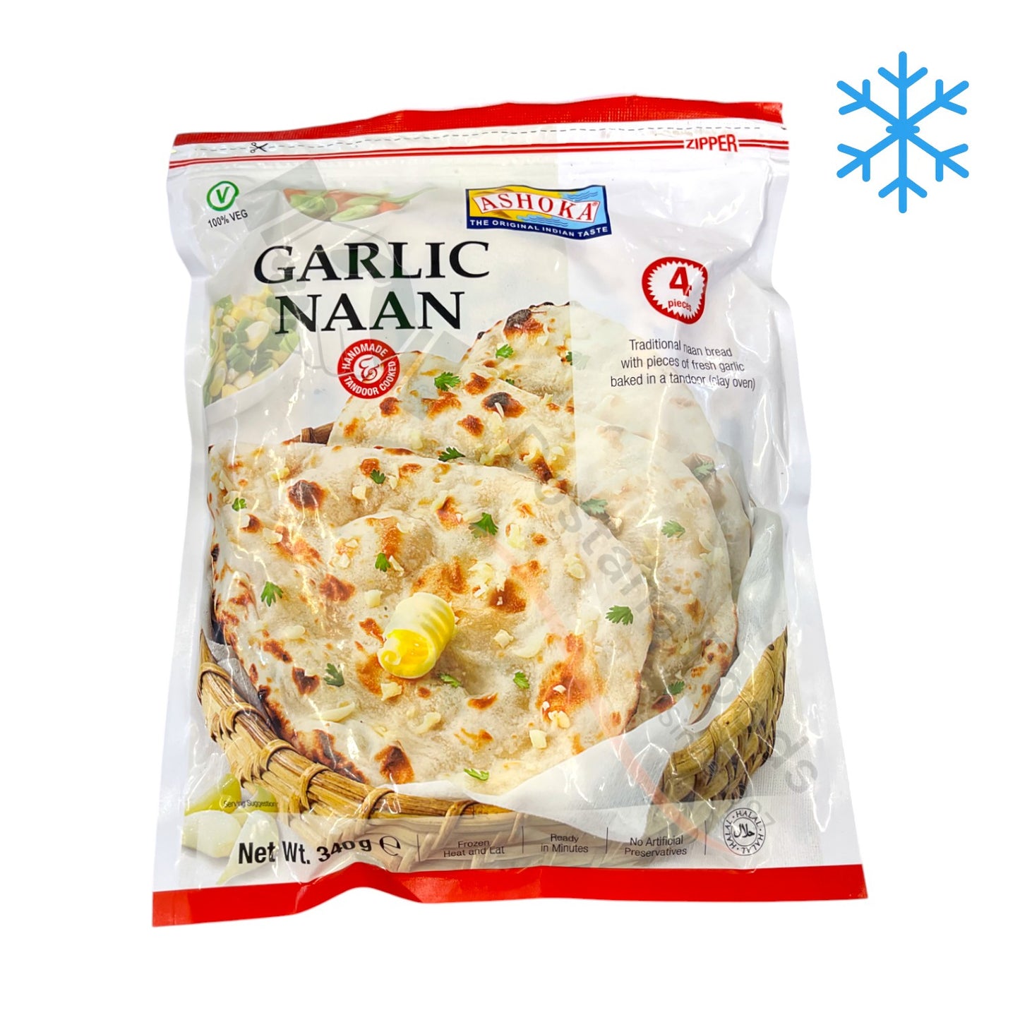 Frozen Garlic Naan