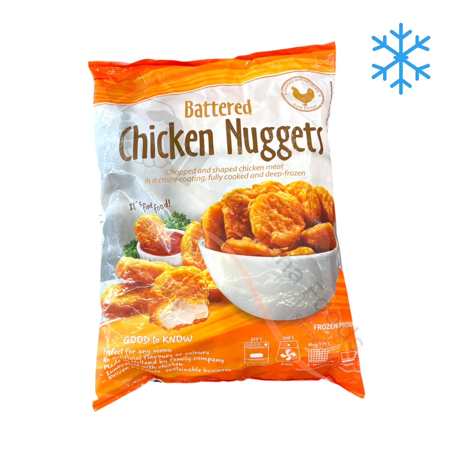 Frozen Battered Chicken Nuggets