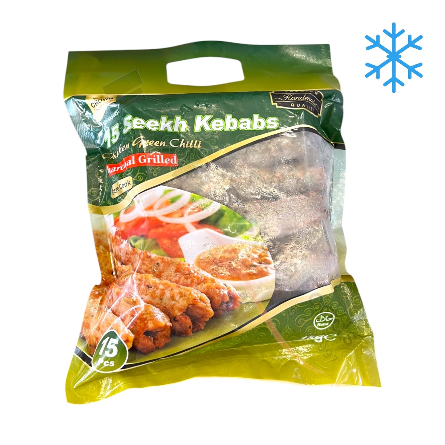 Frozen Seekh Kebabs Chicken Green Chilli