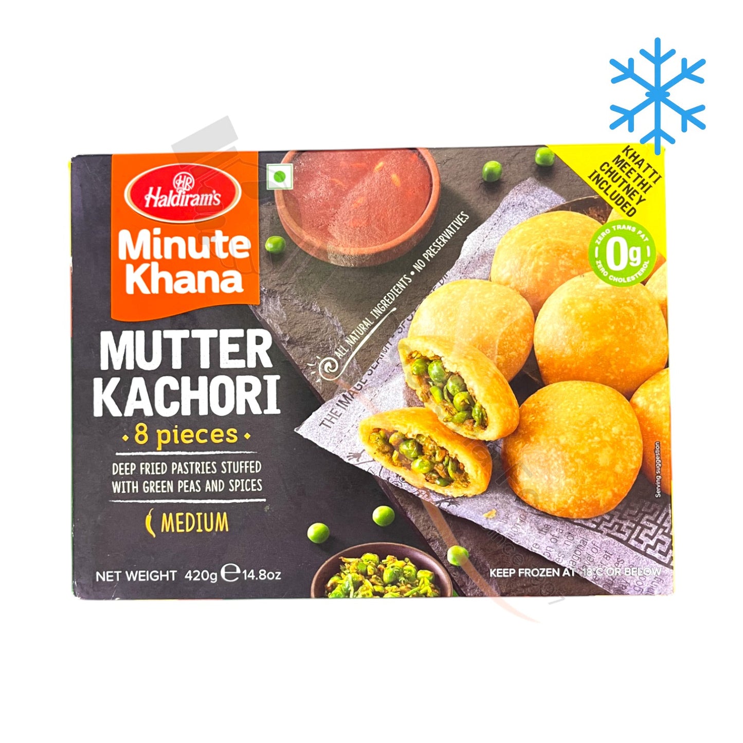 Frozen Mutter Kachori